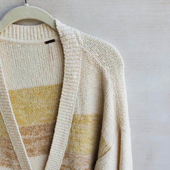 NWT Free People Southport Oversized Beach Cardigan - Picture 4 of 6